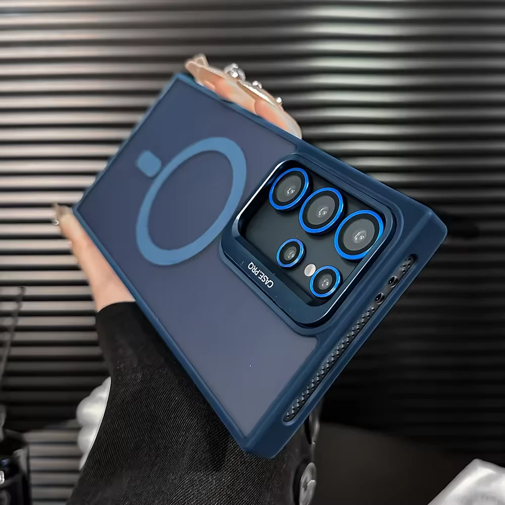 Foldable Camera Kickstand Magsafe Case - Samsung - Image 3