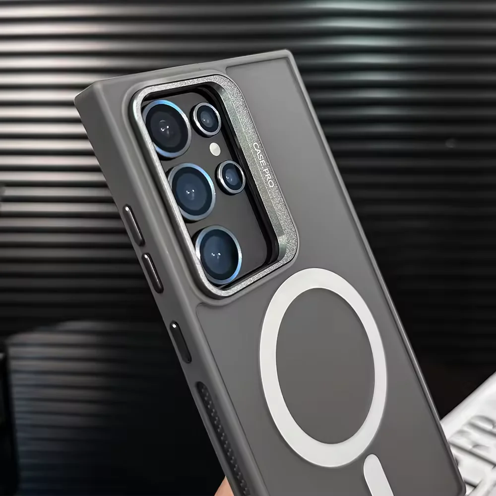 Foldable Camera Kickstand Magsafe Case - Samsung - Image 4