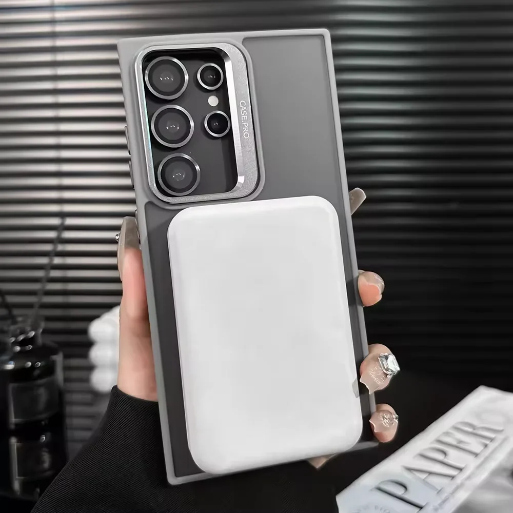 Foldable Camera Kickstand Magsafe Case - Samsung - Image 6