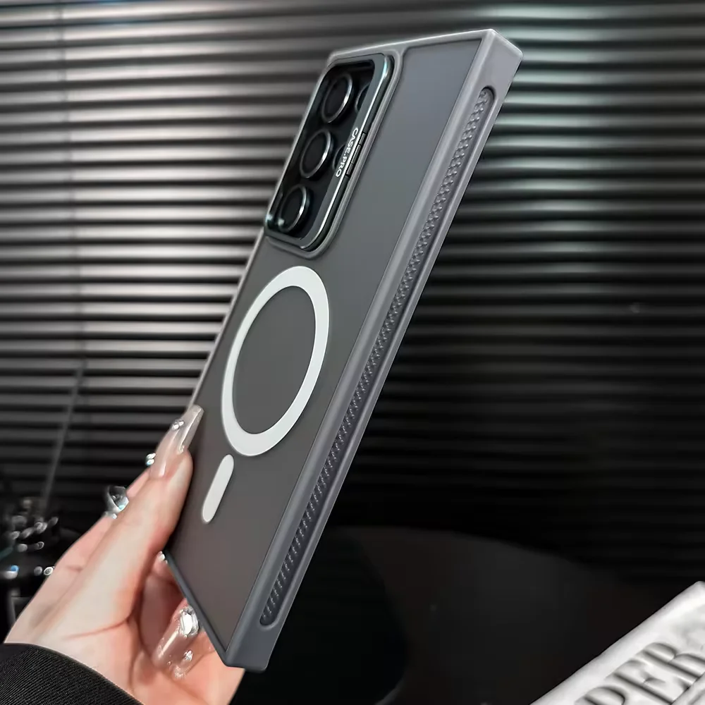 Foldable Camera Kickstand Magsafe Case - Samsung - Image 8