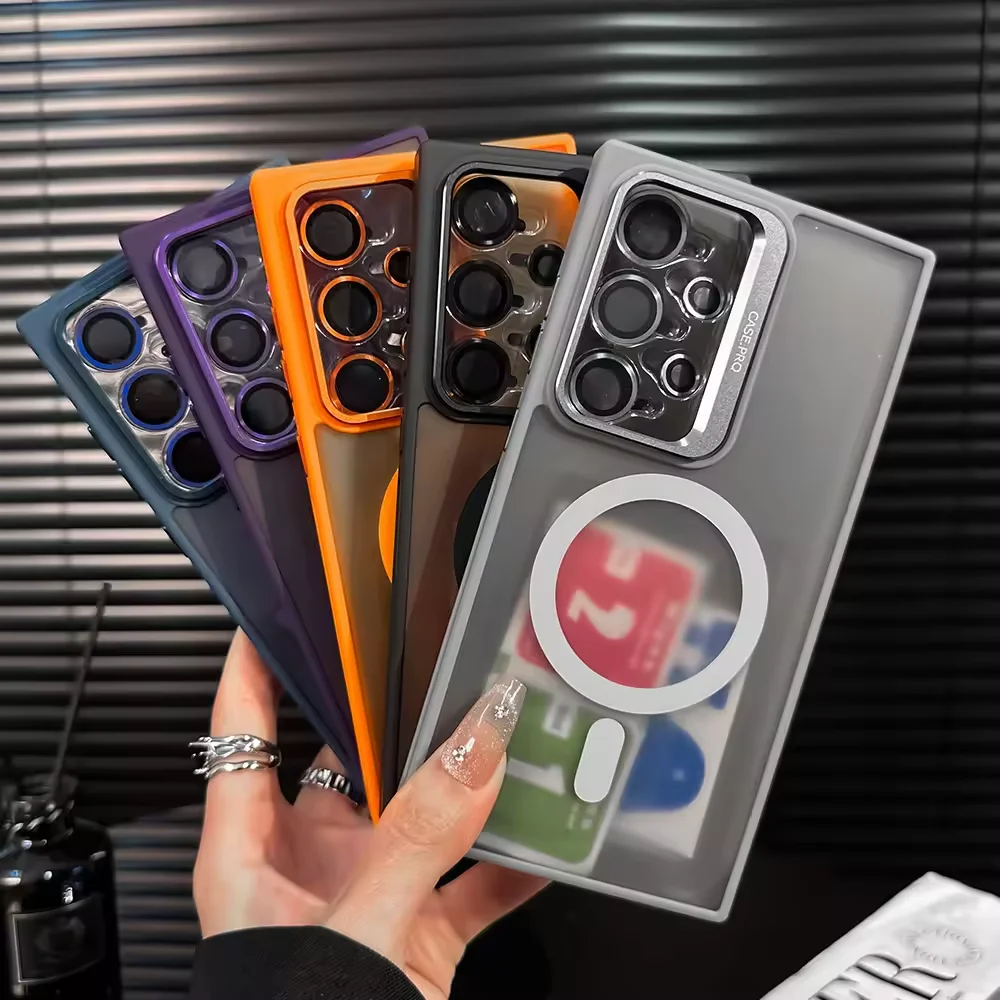 Foldable Camera Kickstand Magsafe Case - Samsung - Image 9