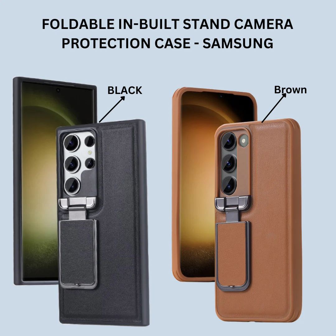 Foldable Stand Camera Protection Case - Samsung - Image 4