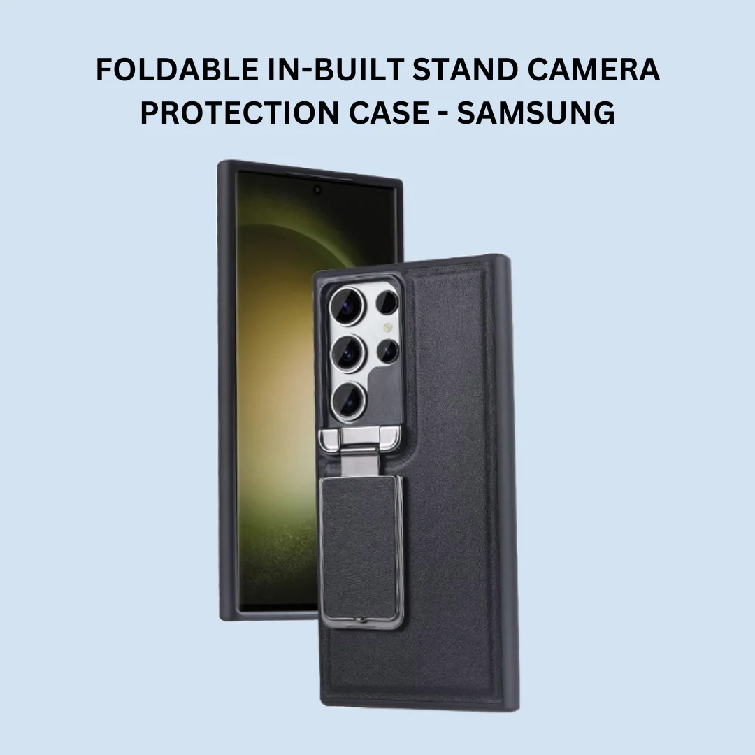 Foldable Stand Camera Protection Case - Samsung - Image 6