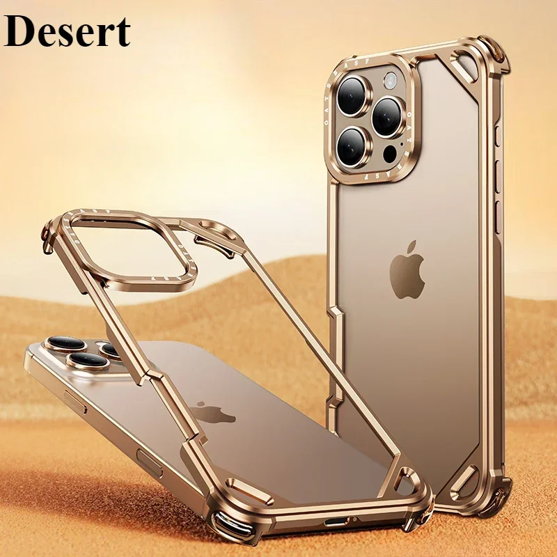 Forged Hollow Metal Guard Case - iPhone - Image 2