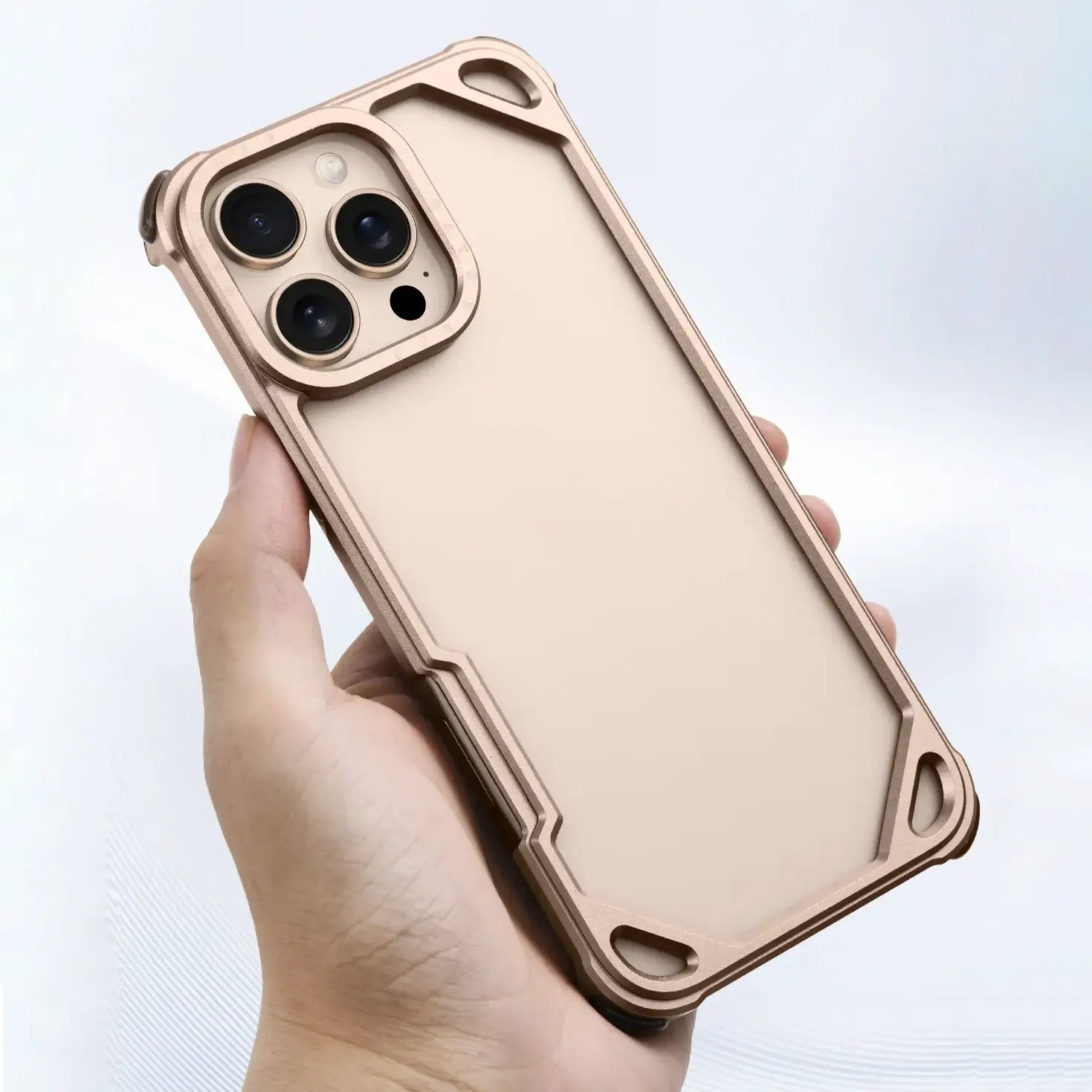 Forged Hollow Metal Guard Case - iPhone - Image 4
