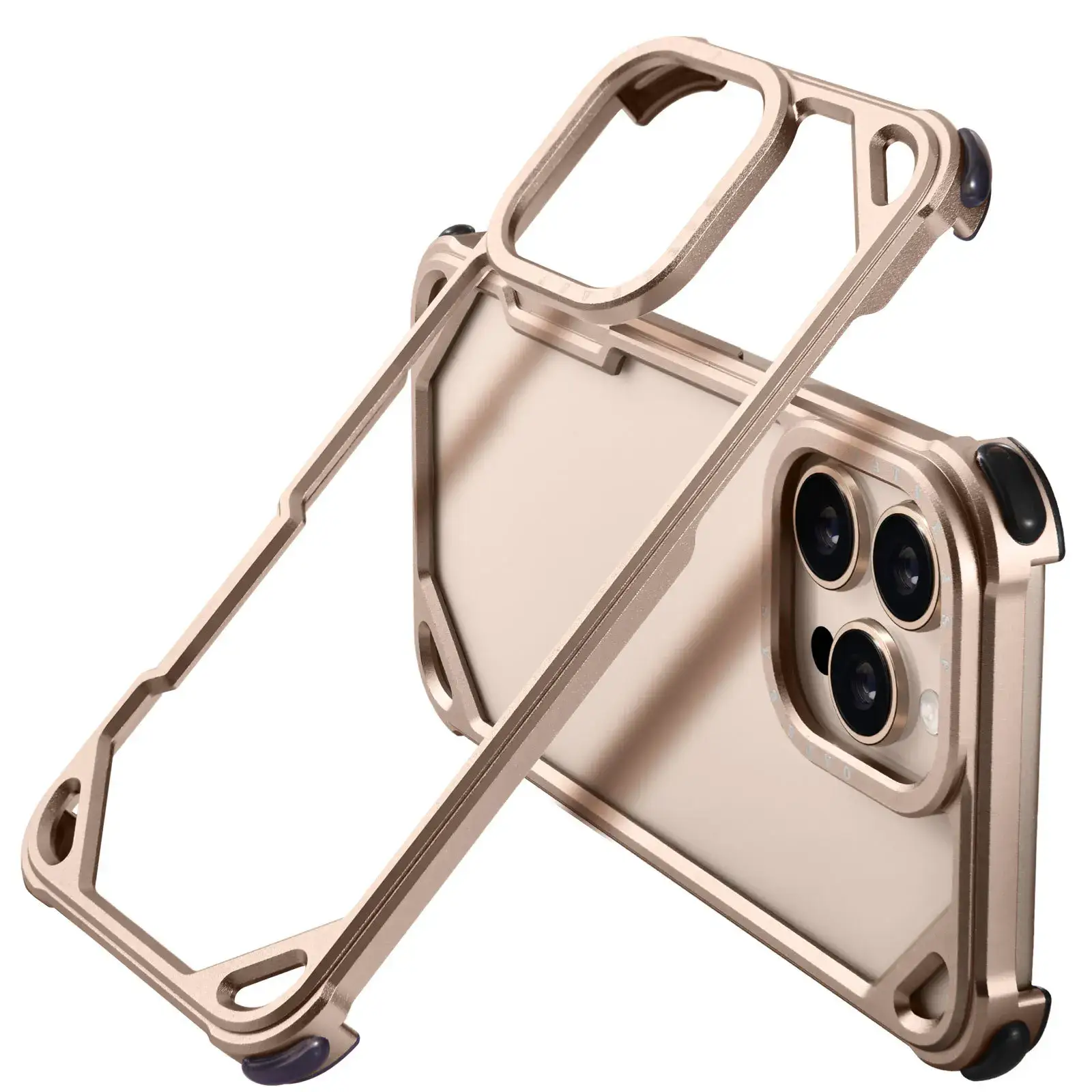 Forged Hollow Metal Guard Case - iPhone - Image 5