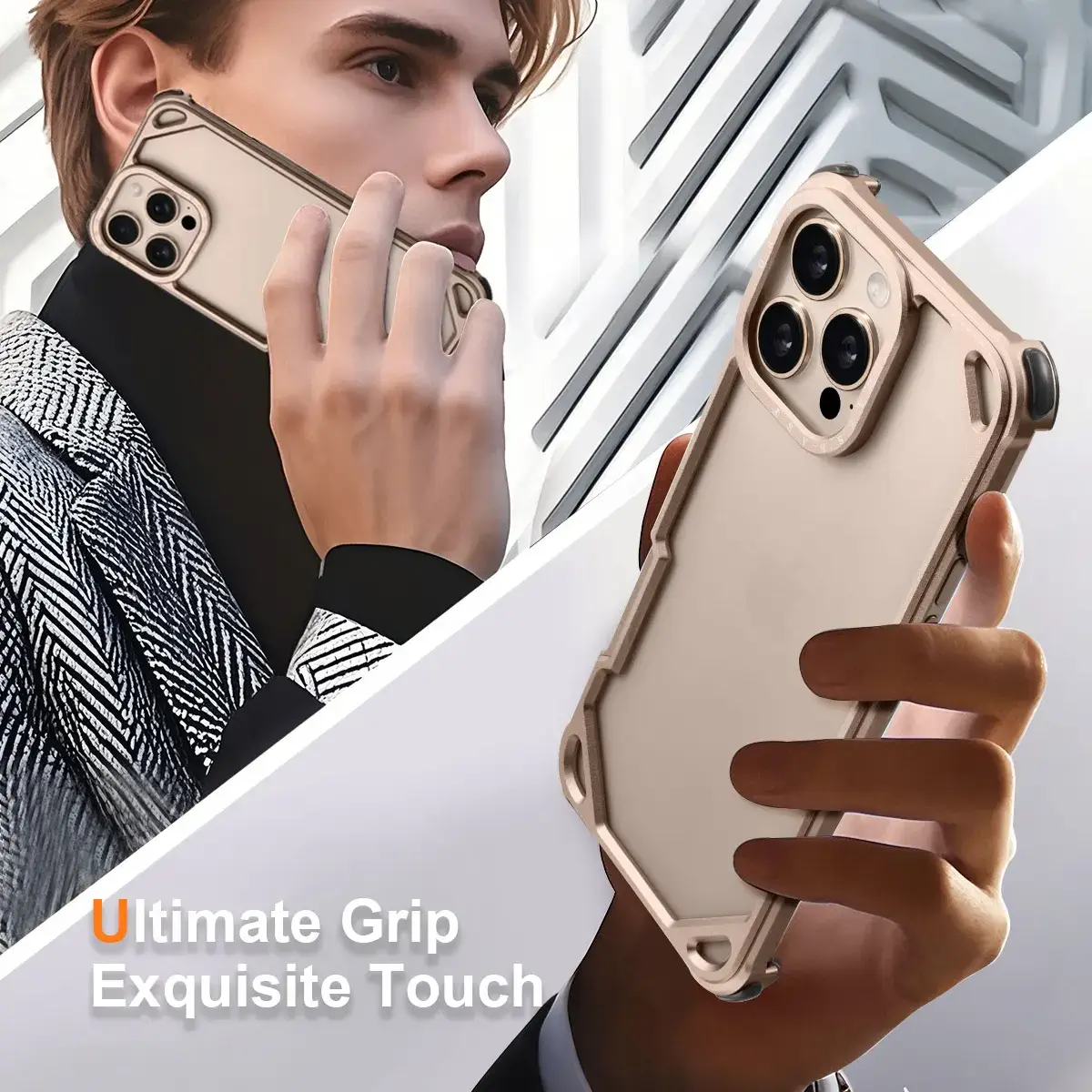 Forged Hollow Metal Guard Case - iPhone - Image 7
