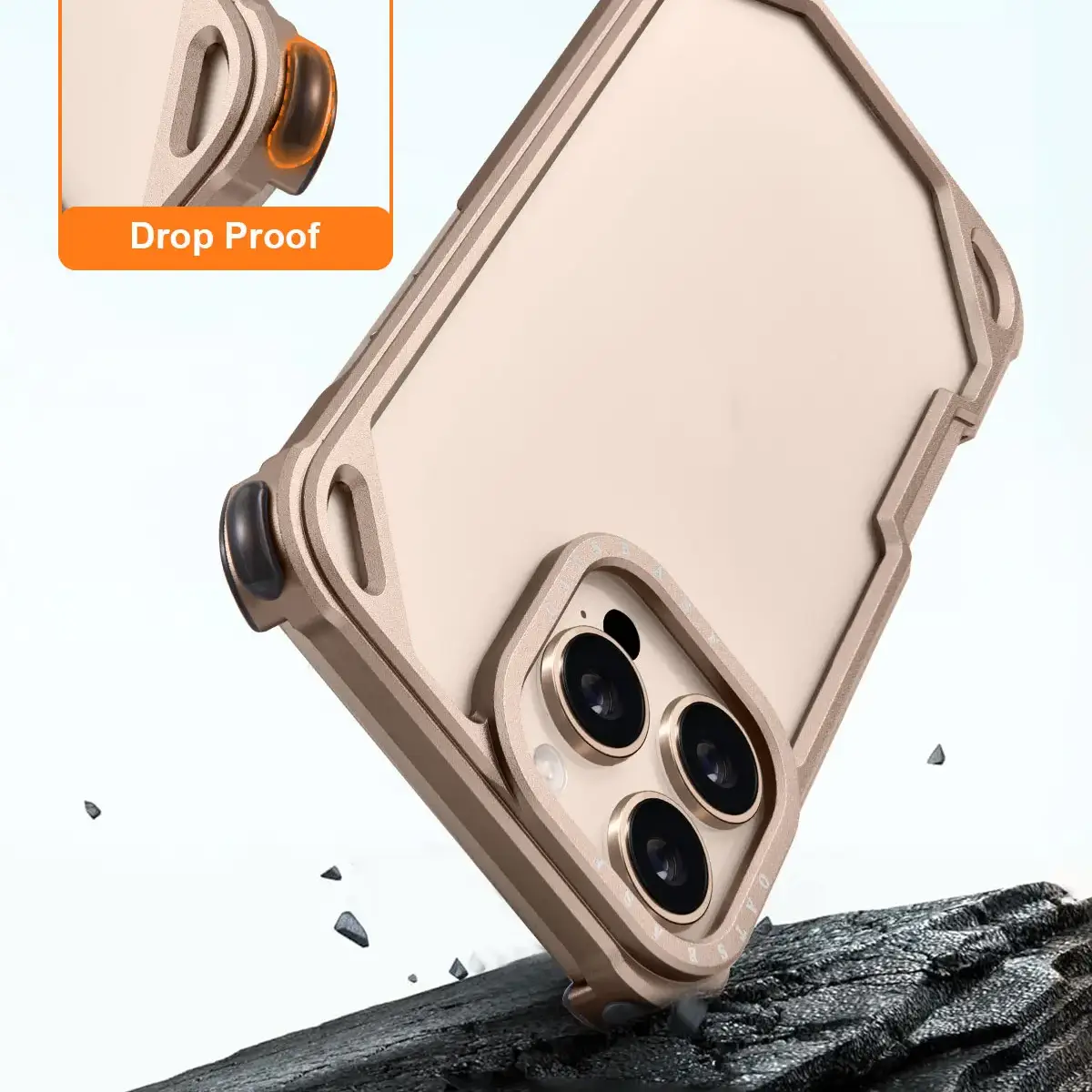 Forged Hollow Metal Guard Case - iPhone - Image 8