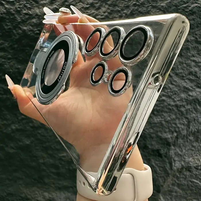 Frameless Magnetic Case with Invisible Stand - Samsung - Image 3