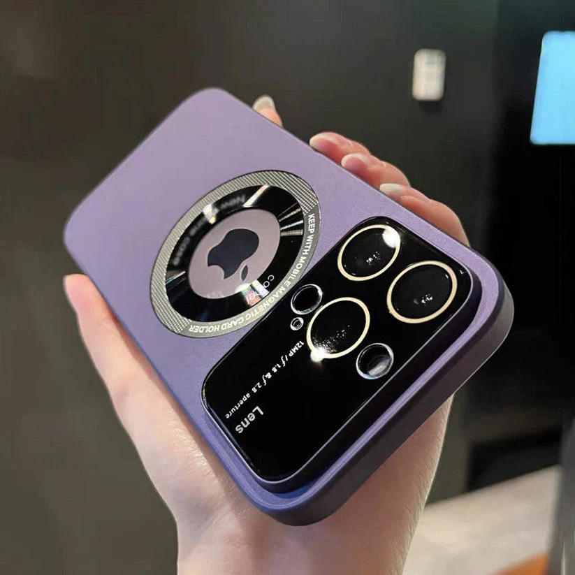 Frosted Magnetic Suction Window Case - iPhone - Image 3