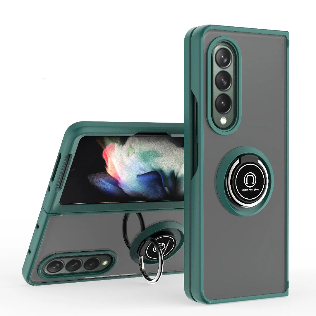 Frosted Transparent Magnetic Ring Case - Image 3