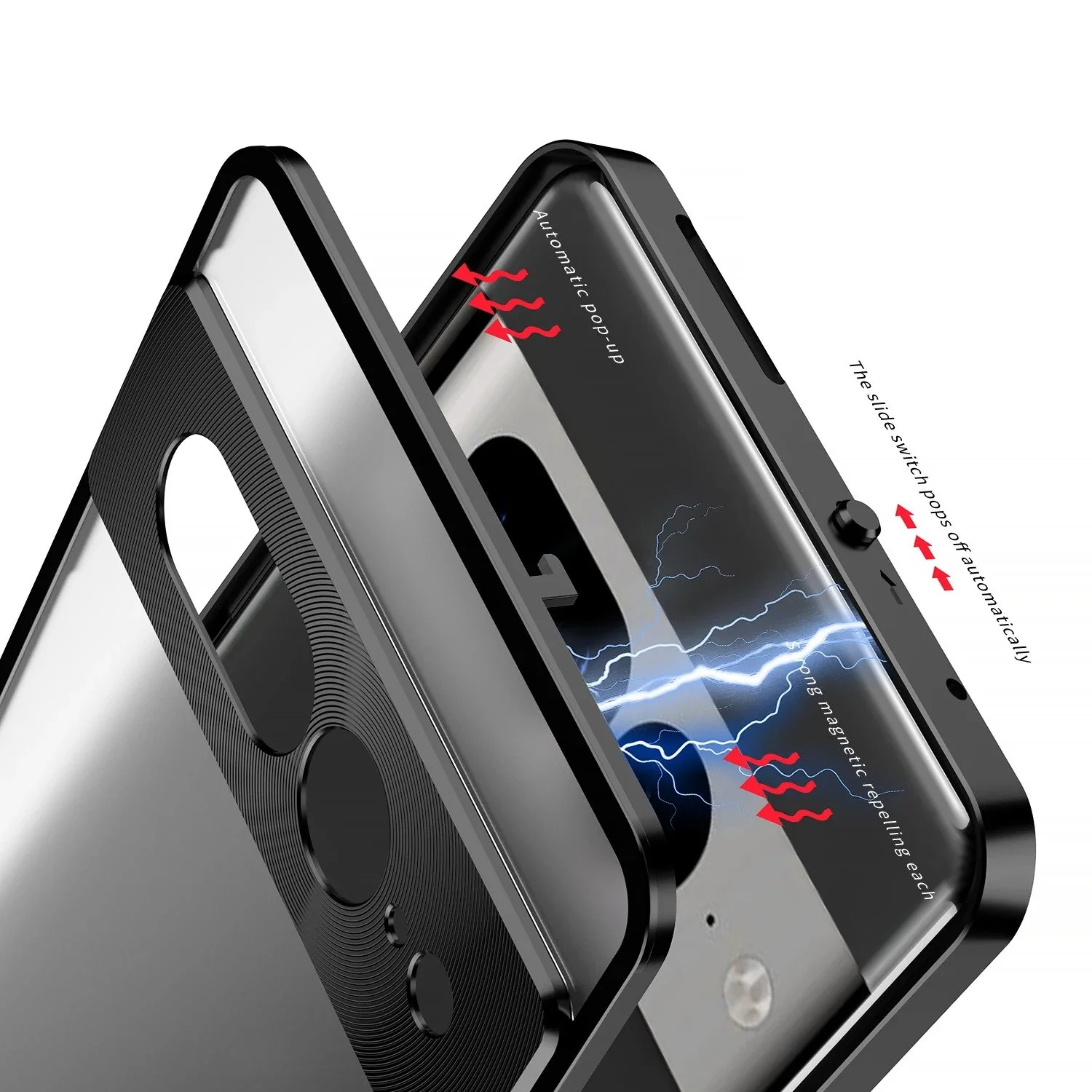 Frosty Dual Layer Metal Armor Case - Google - Image 5