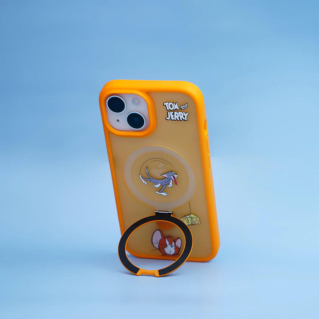 Playful Cartoon Ring Stand Case - iPhone - Image 7