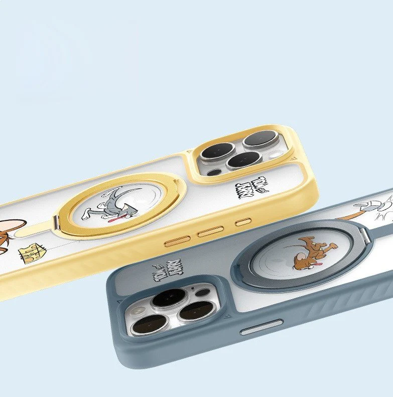 Playful Cartoon Ring Stand Case - iPhone - Image 9