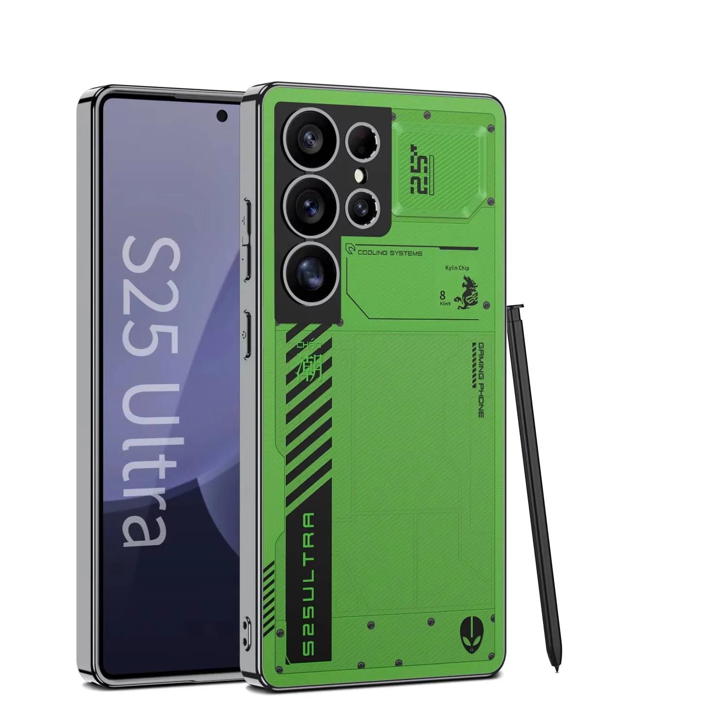 Futuristic Industrial Tech Armor Case - Samsung - Image 2