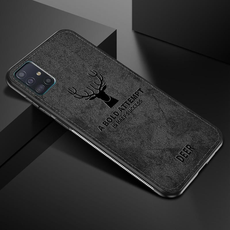 Galaxy A31 Deer Pattern Inspirational Soft Case - Image 3