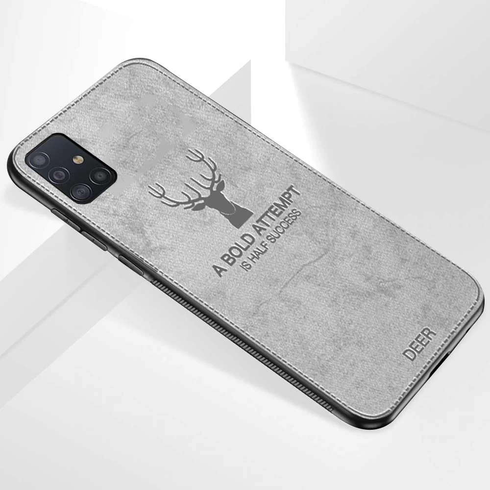 Galaxy A31 Deer Pattern Inspirational Soft Case - Image 6
