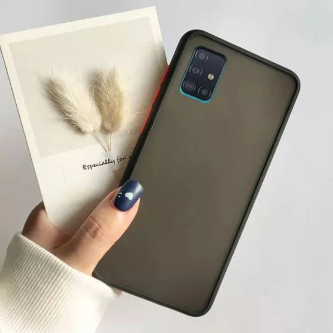 Galaxy A31 Luxury Shockproof Matte Finish Case - Image 6