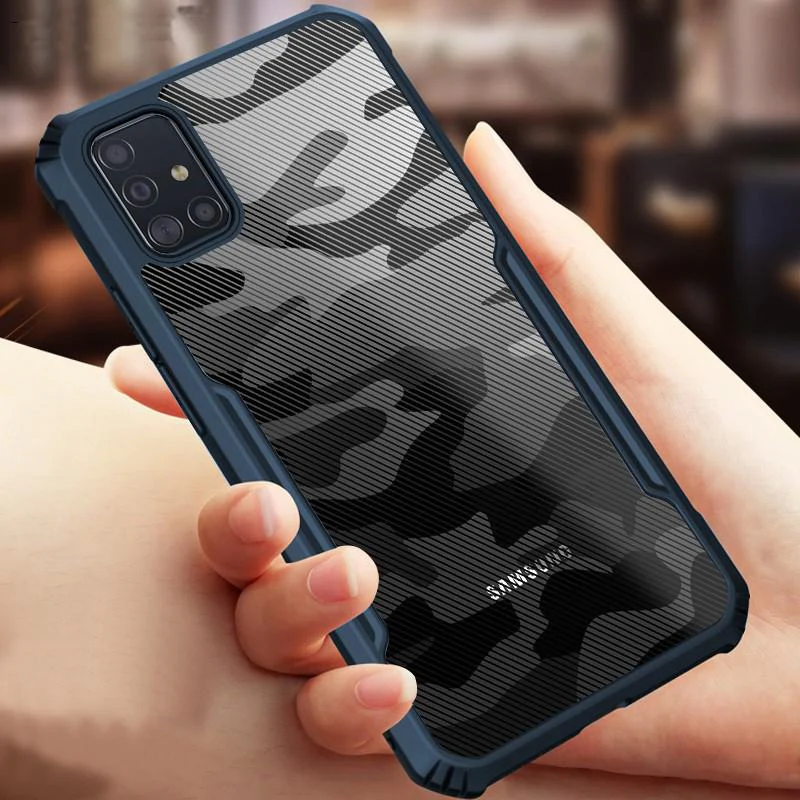 Galaxy A31 Shockproof Transparent Back Eagle Case - Image 2