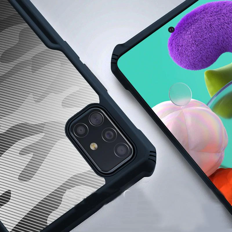 Galaxy A31 Shockproof Transparent Back Eagle Case - Image 3