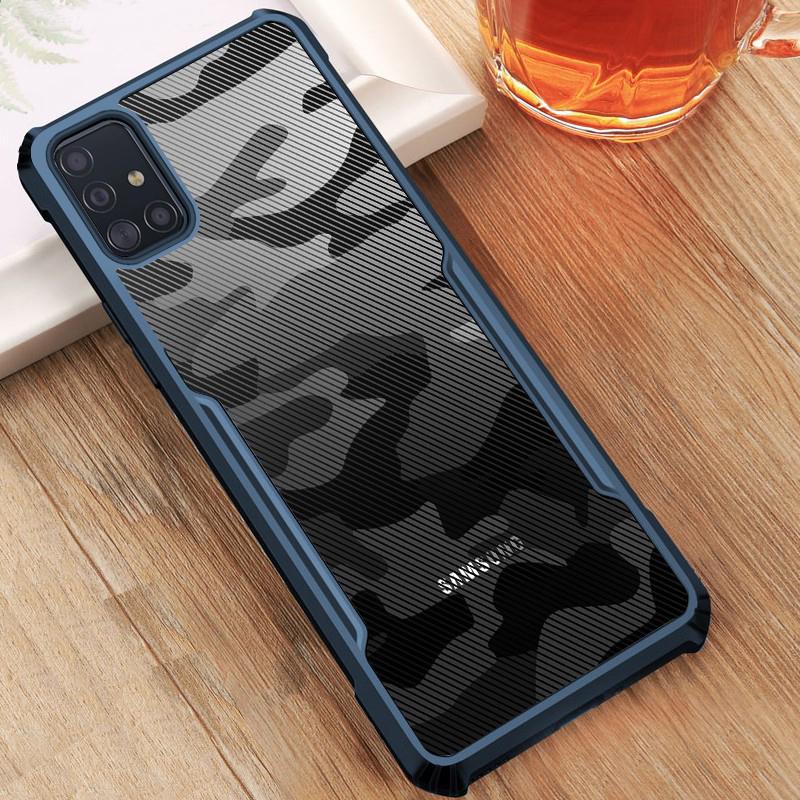 Galaxy A31 Shockproof Transparent Back Eagle Case - Image 4