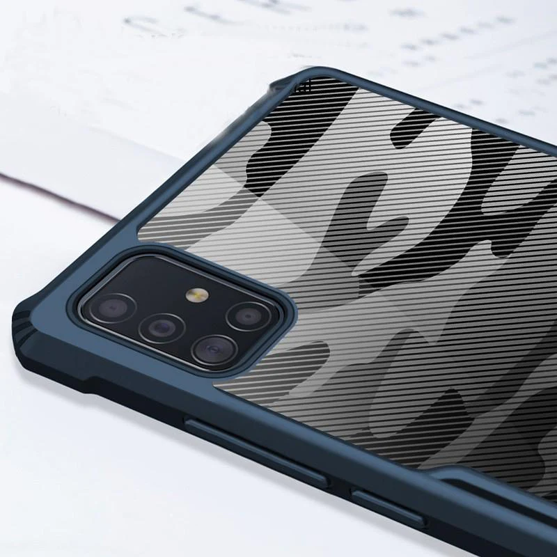 Galaxy A31 Shockproof Transparent Back Eagle Case - Image 6