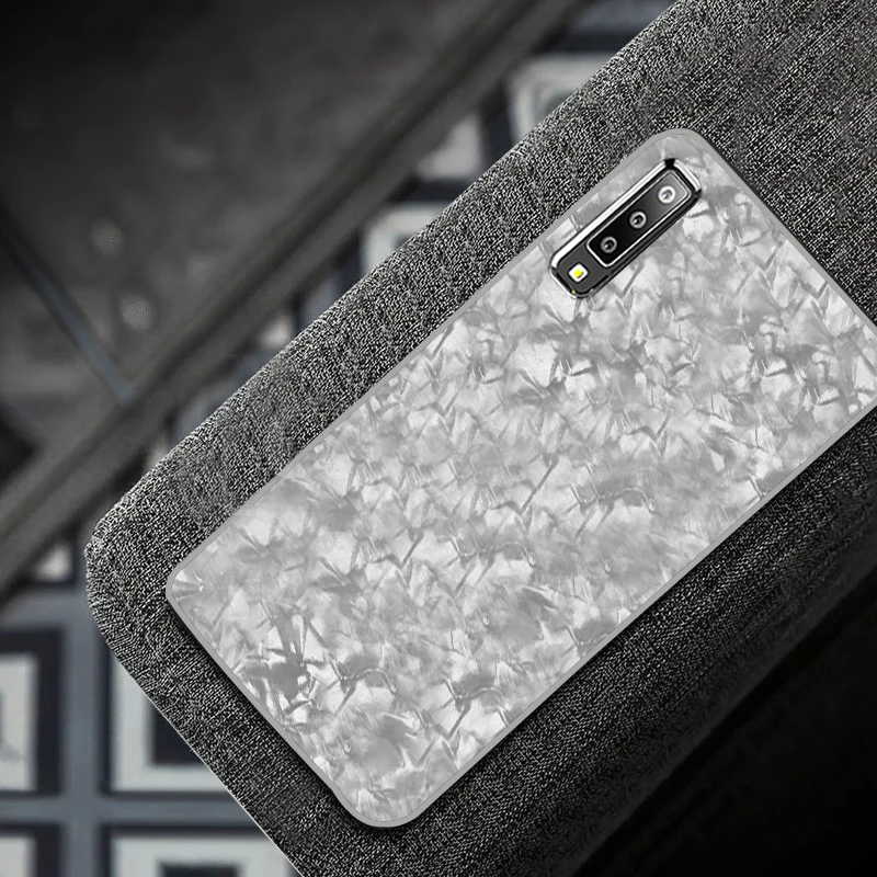 Galaxy A50 Dream Shell Series Textured Marble Case - Image 10