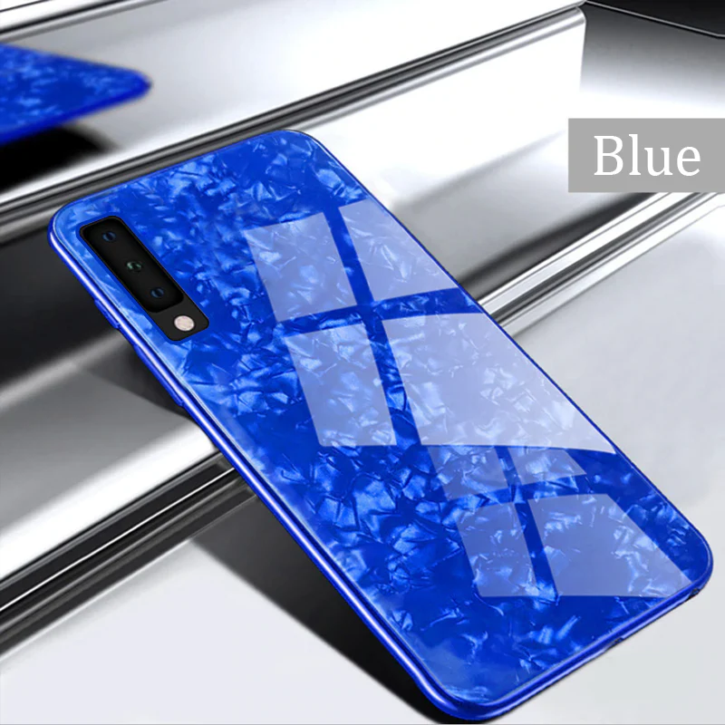 Galaxy A50 Dream Shell Series Textured Marble Case - Image 14