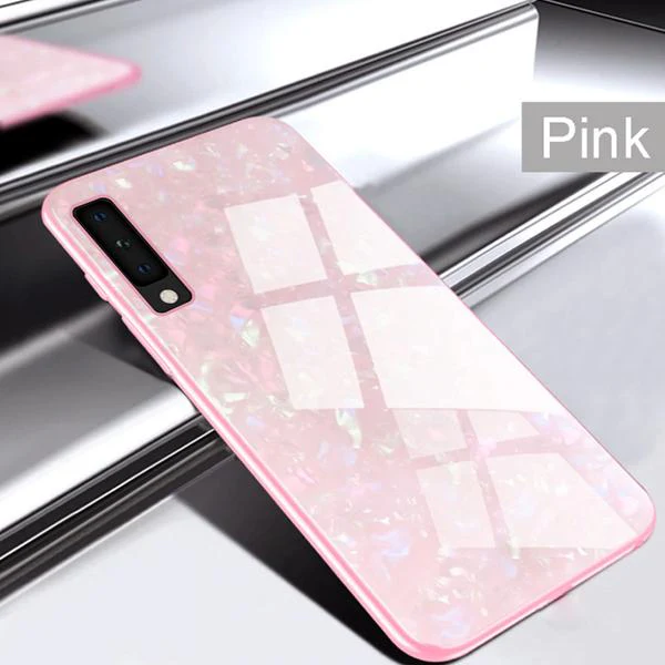 Galaxy A50 Dream Shell Series Textured Marble Case - Image 15