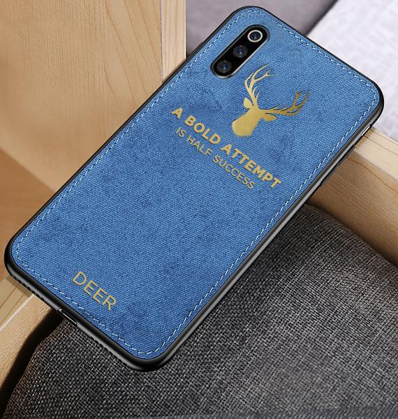 Galaxy A50 Luxury Gold Textured Deer Pattern Soft Case - Image 2