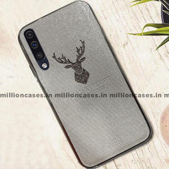 Galaxy A50 Sparkling Deer Pattern Soft Edge Case - Image 5