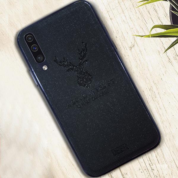 Galaxy A50 Sparkling Deer Pattern Soft Edge Case - Image 6