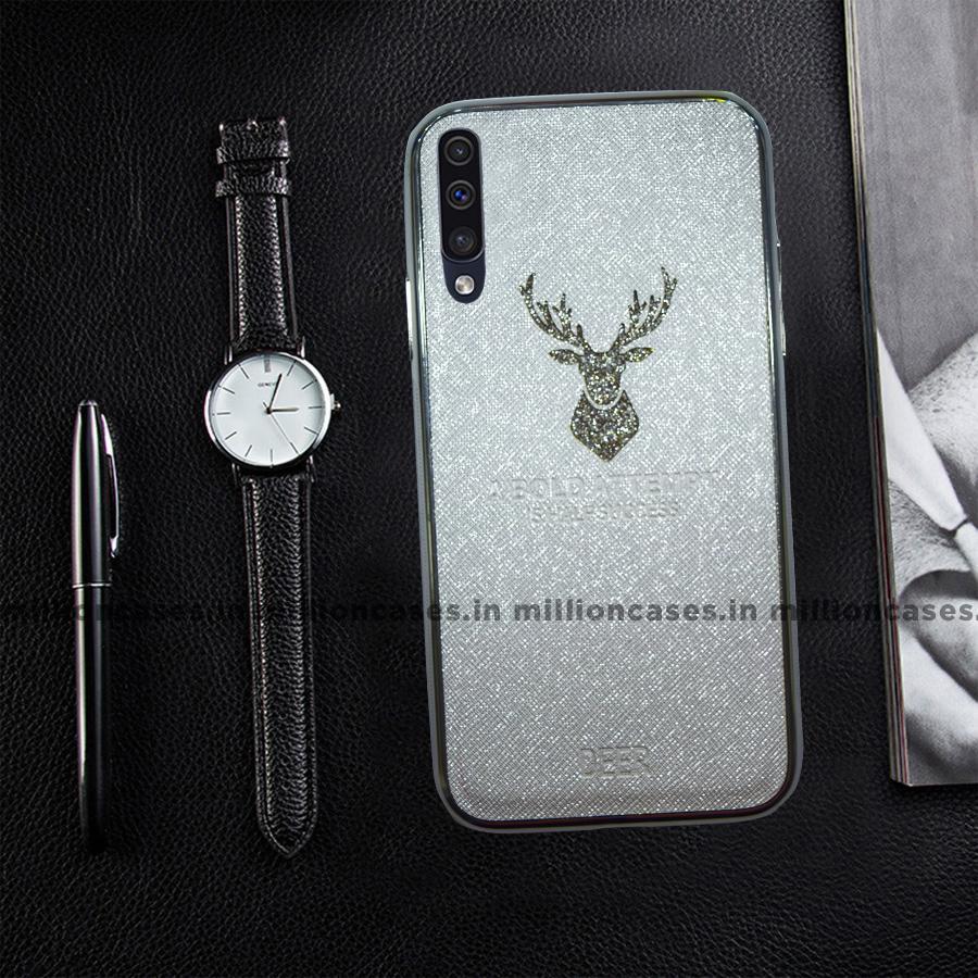 Galaxy A50 Sparkling Deer Pattern Soft Edge Case - Image 9
