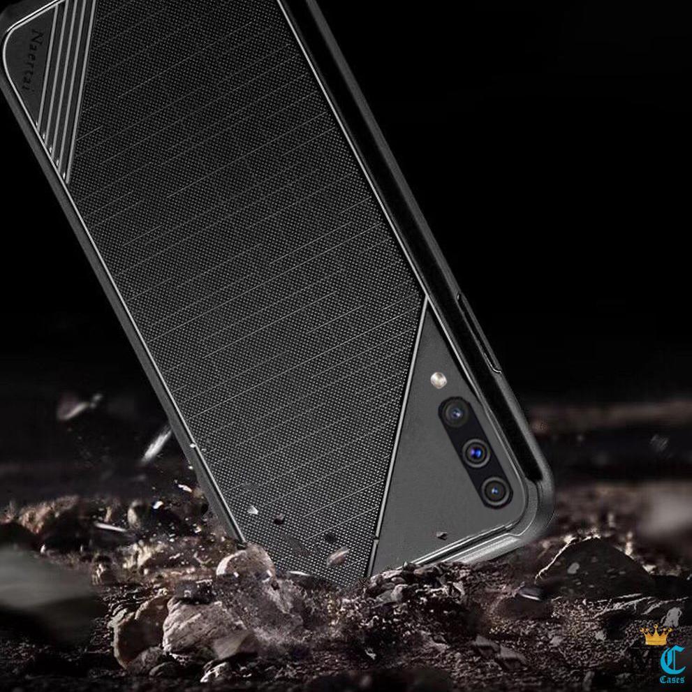 Galaxy A50 Check Pattern Soft TPU Case - Image 4
