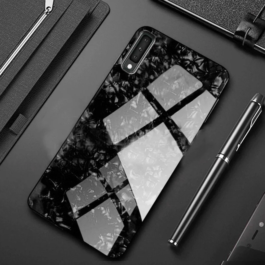 Galaxy A50s Dream Shell Series Textured Marble Case - Image 10