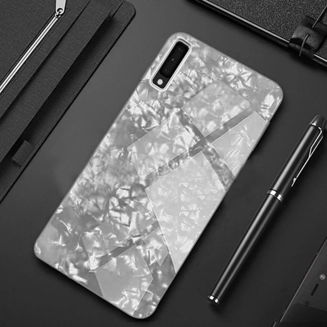 Galaxy A50s Dream Shell Series Textured Marble Case - Image 11
