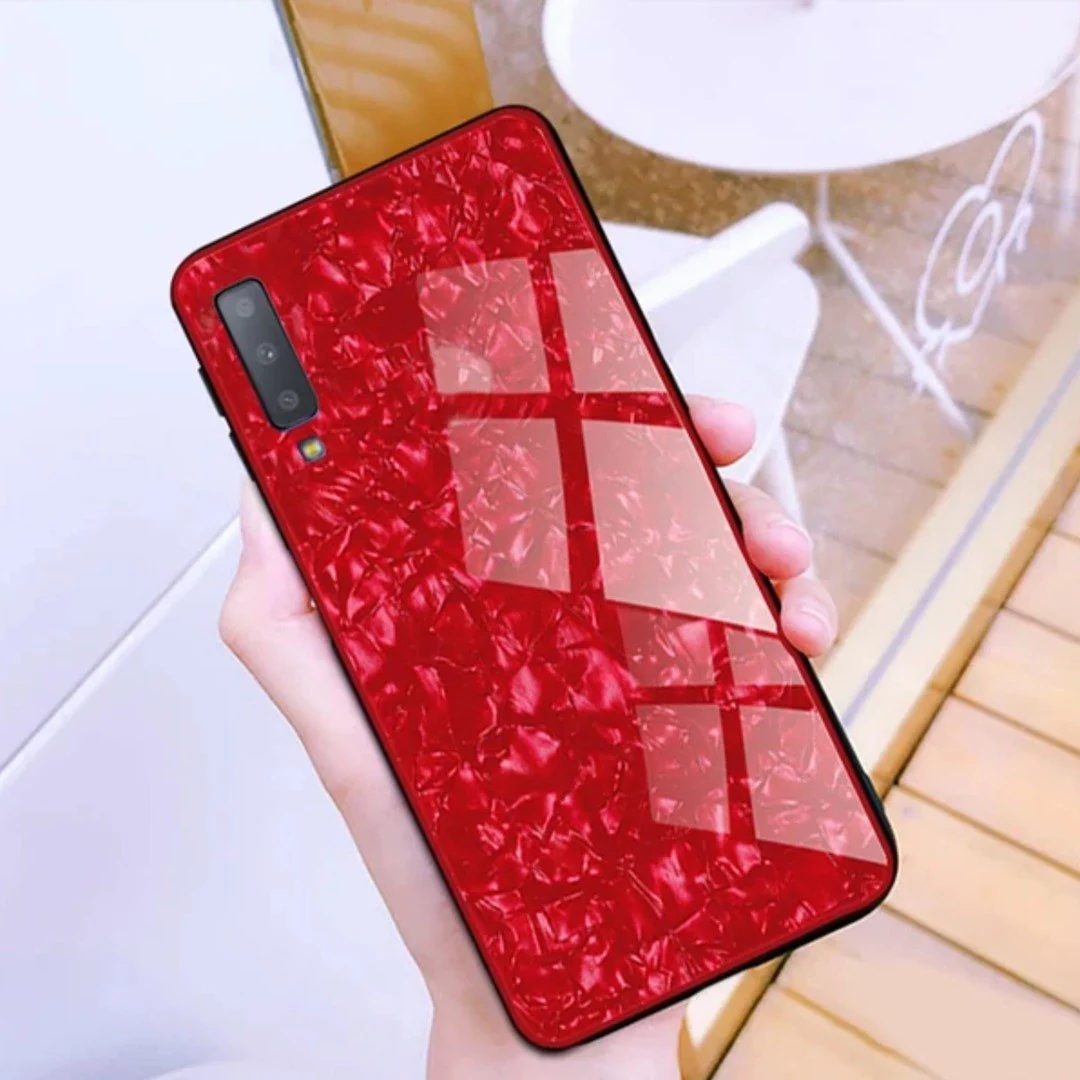 Galaxy A50s Dream Shell Series Textured Marble Case - Image 13