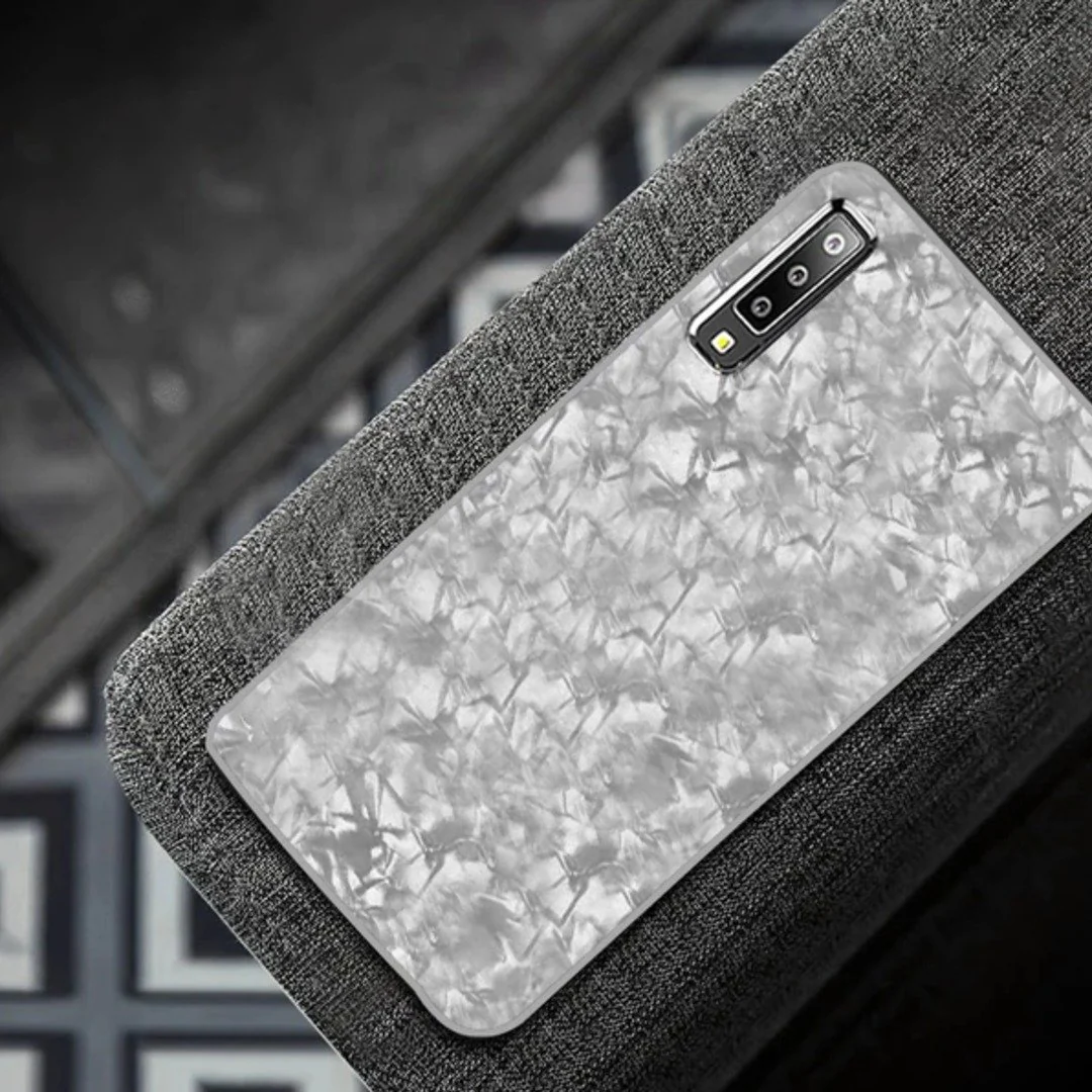 Galaxy A50s Dream Shell Series Textured Marble Case - Image 15