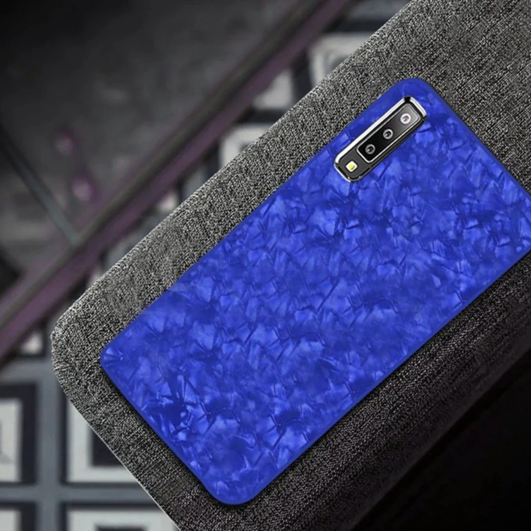Galaxy A50s Dream Shell Series Textured Marble Case - Image 16