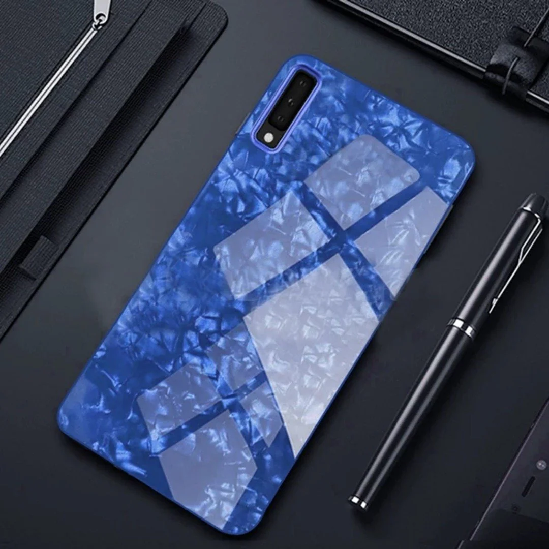 Galaxy A50s Dream Shell Series Textured Marble Case - Image 7