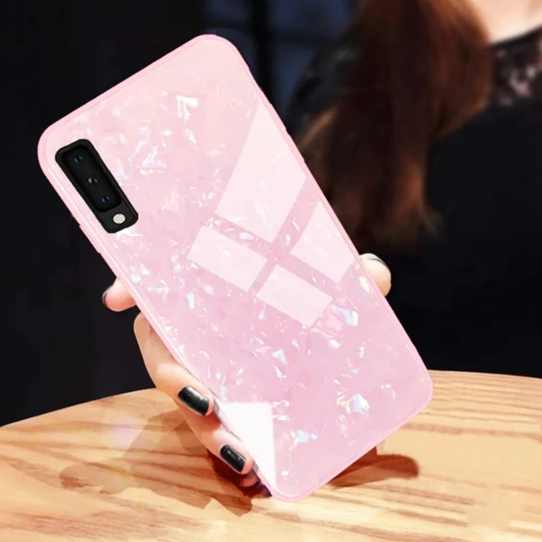 Galaxy A50s Dream Shell Series Textured Marble Case - Image 9