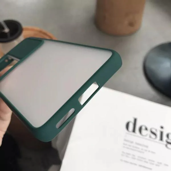 Galaxy A51 Camera Lens Slide Protection Matte Case - Image 3