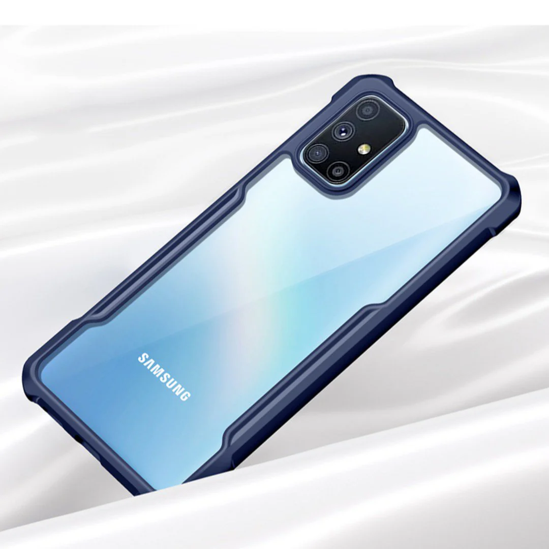 Galaxy A51 Shockproof Transparent Back Eagle Case - Image 3