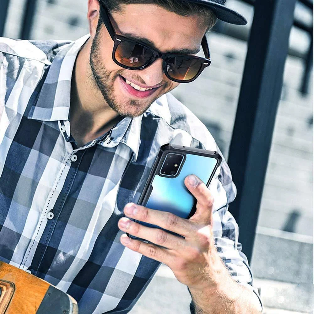 Galaxy A51 Shockproof Transparent Back Eagle Case - Image 7