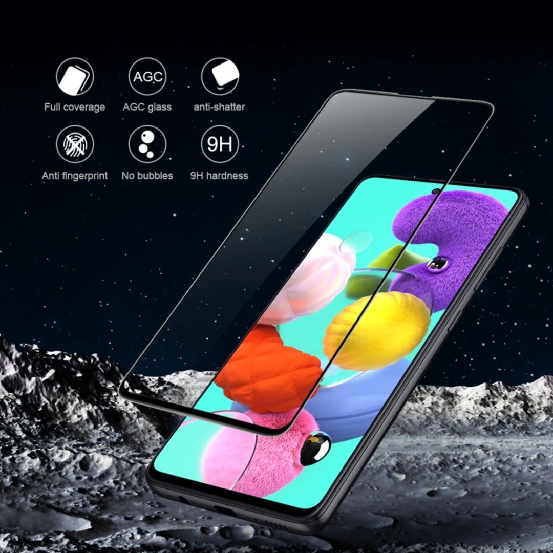 Galaxy A51 Ultra HD Full Coverage Tempered Glass - Image 3