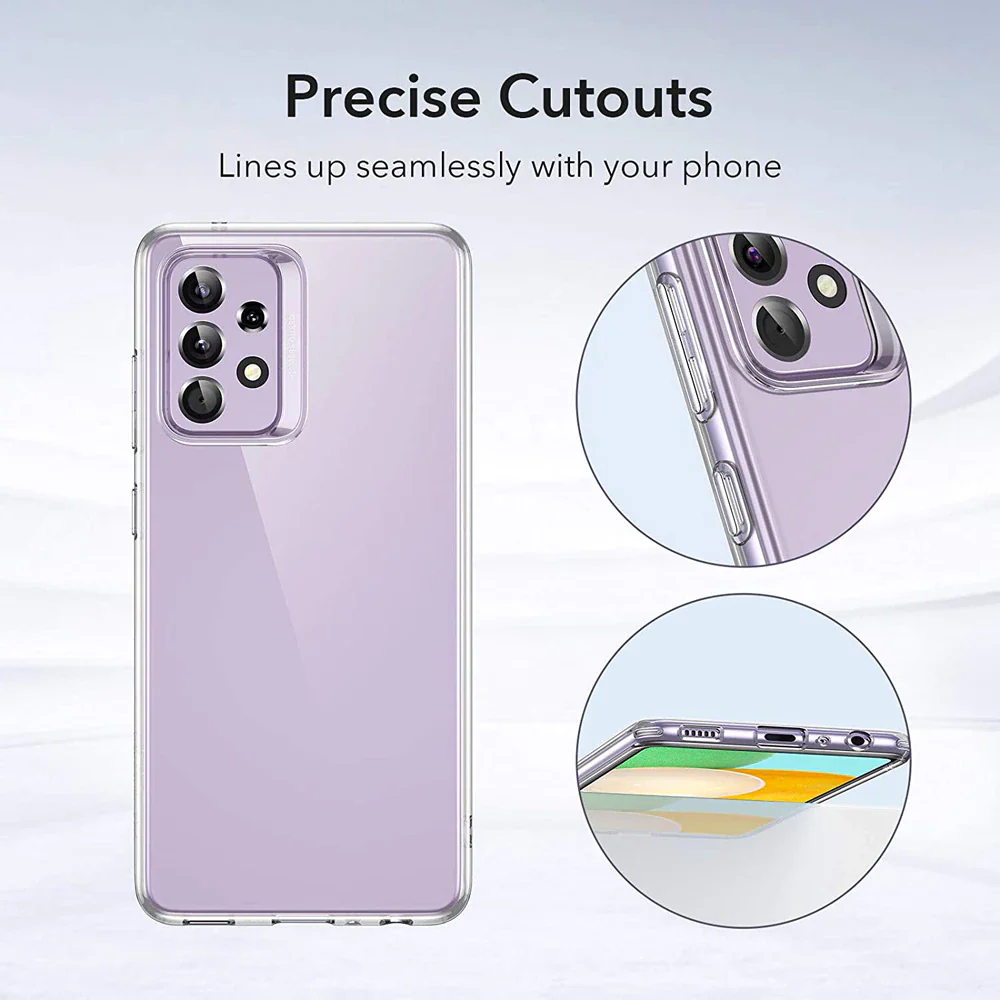 Galaxy A52 Anti-Knock TPU Transparent Case - Image 6