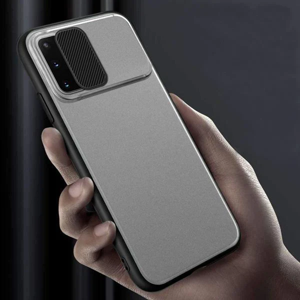 Galaxy A71 Camera Lens Slide Protection Matte Case - Image 5