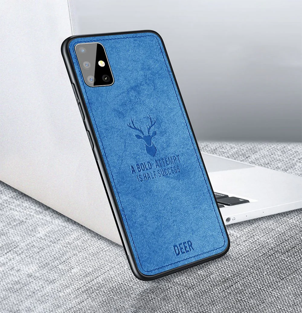 Galaxy A71 Deer Pattern Inspirational Soft Case (3-in-1 Combo) - Image 5