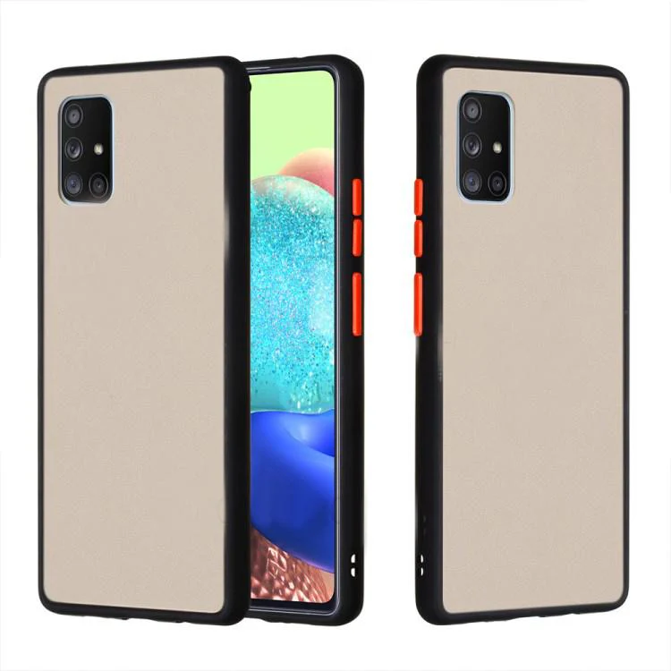 Galaxy A71 Luxury Shockproof Matte Finish Case - Image 8