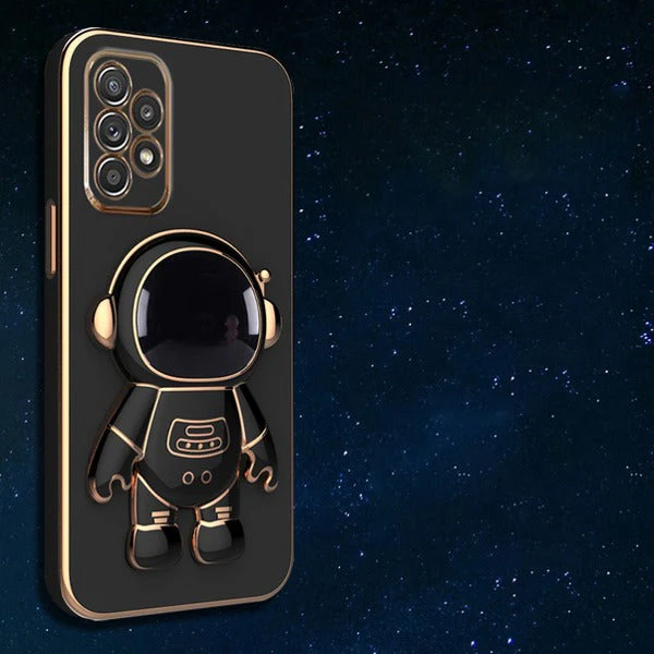 Galaxy A72 Luxurious Astronaut Bracket Case - Image 4